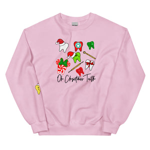 Oh Christmas Teeth Crewneck Sweatshirt