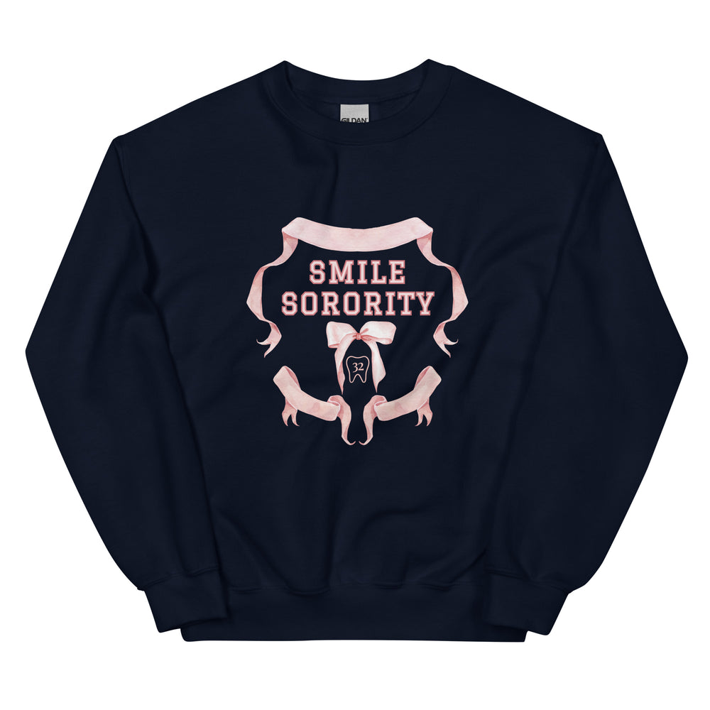 Smile Sorority Bow Sweatshirt
