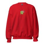 He's a Mean One Tooth Embroidered Sweatshirt