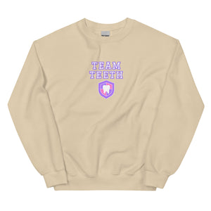 Team Teeth Sweatshirt- Pink & Lavender Design