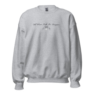 Will Clean Teeth For Designer Sweatshirt