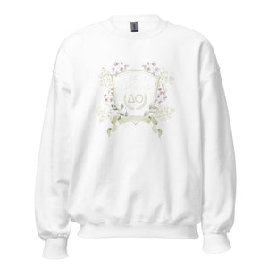 Smile Sorority Floral Sweatshirt