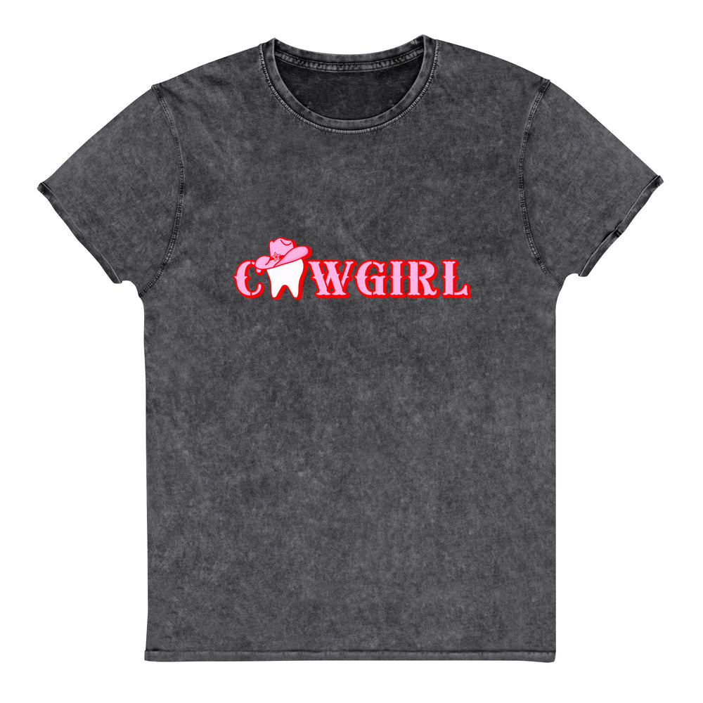 Cowgirl Tooth Denim T-Shirt