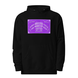 Ouiji of the Floss Hoodie- Purple Design