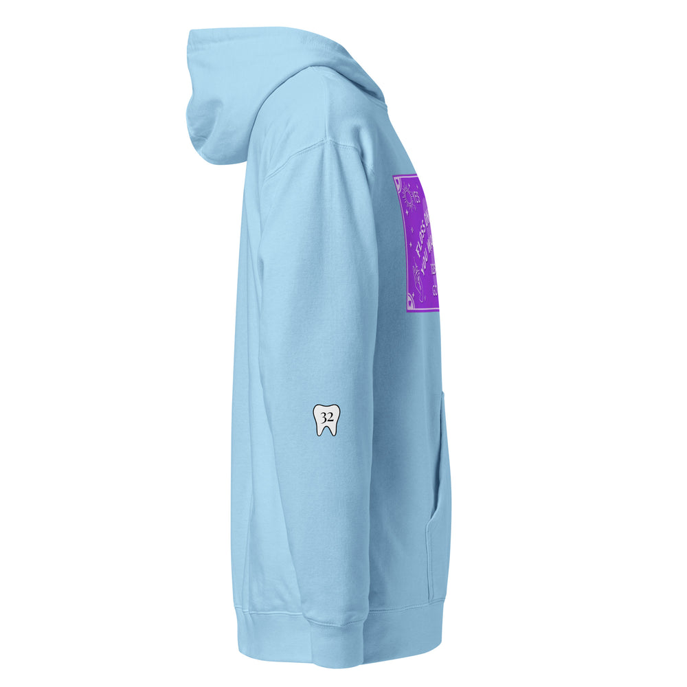 Ouiji of the Floss Hoodie- Purple Design