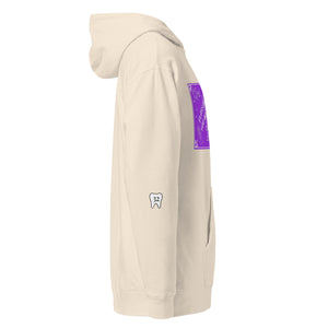 Ouiji of the Floss Hoodie- Purple Design