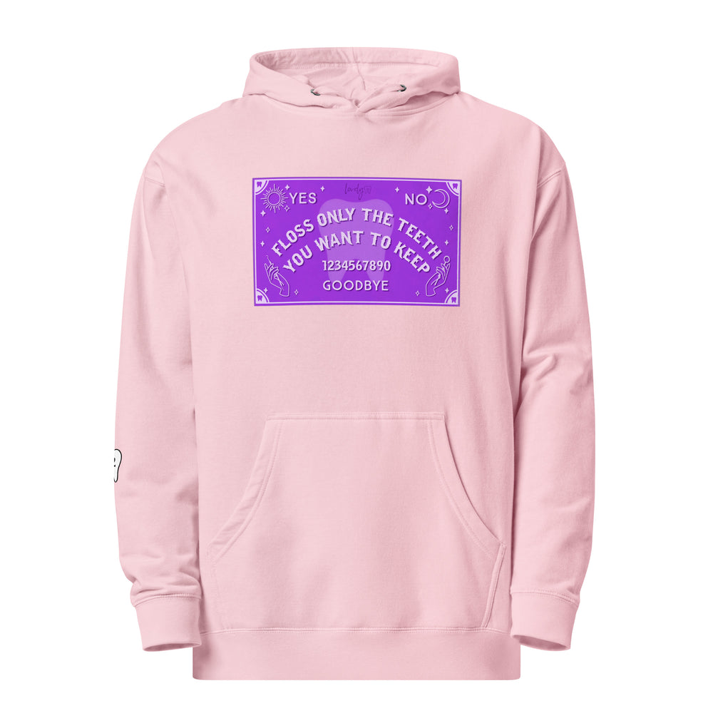 Ouiji of the Floss Hoodie- Purple Design