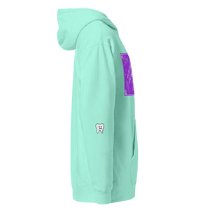 Ouiji of the Floss Hoodie- Purple Design