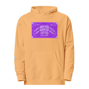 Ouiji of the Floss Hoodie- Purple Design