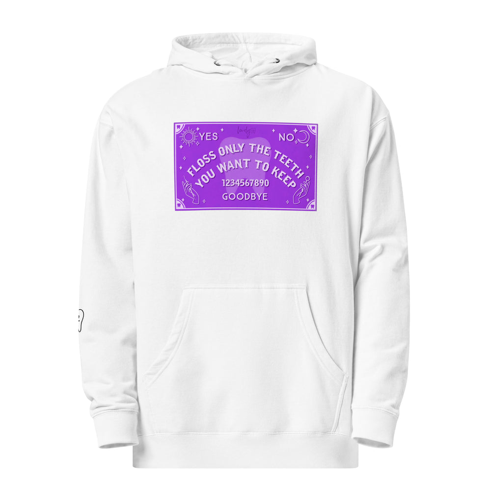 Ouiji of the Floss Hoodie- Purple Design