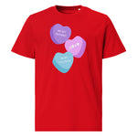Candy Hearts Toothy Organic T-Shirt