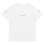 Girly Girl Pink Bow Organic T-Shirt