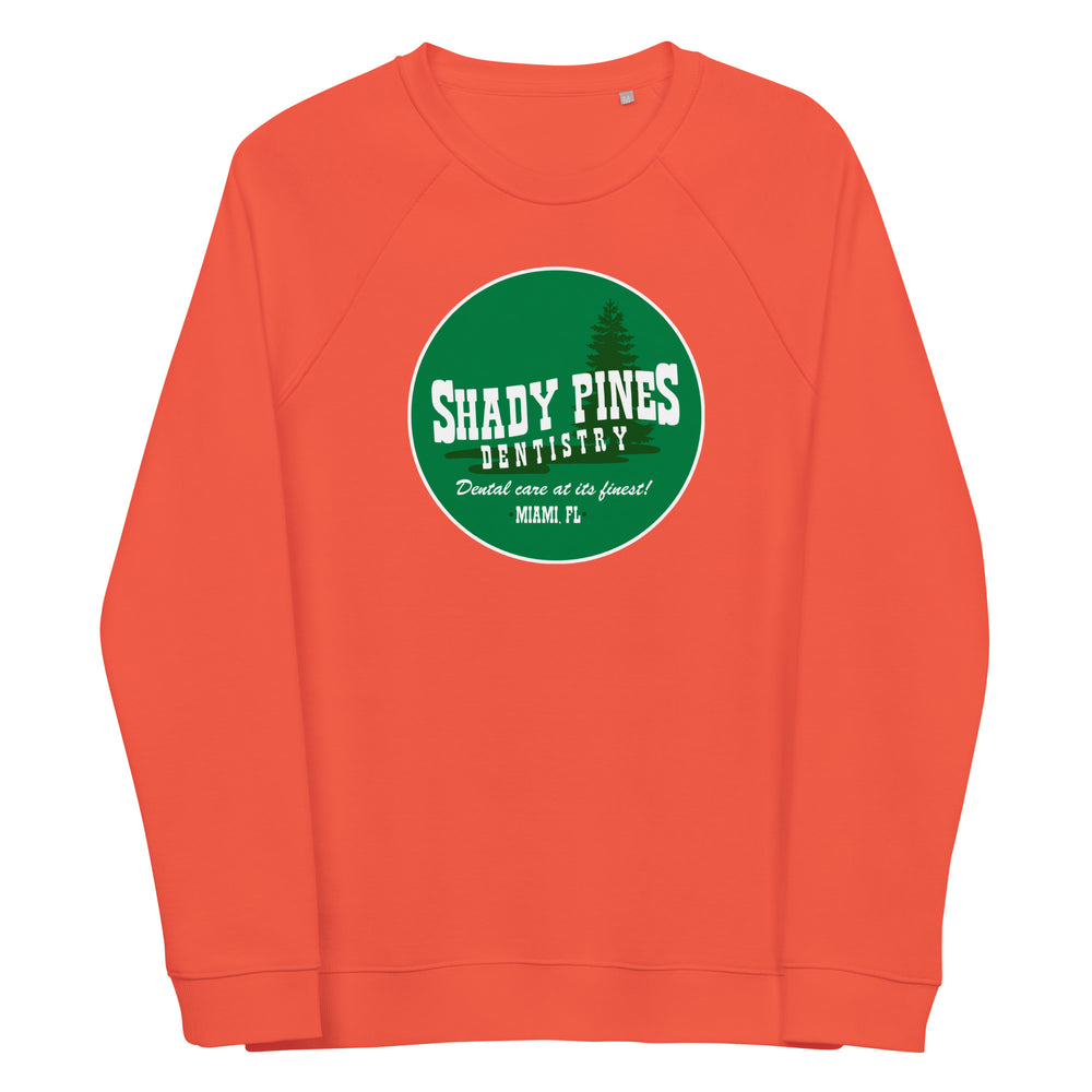 Shady Pines Dentistry organic raglan sweatshirt