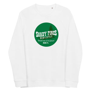 Shady Pines Dentistry organic raglan sweatshirt