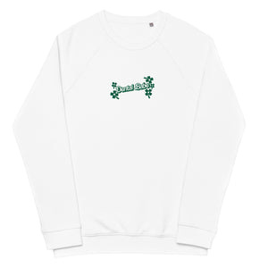 Dental Babe Clover Tooth Embroidered Organic Sweatshirt