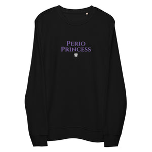 Perio Princess Embroidered Organic Sweatshirt