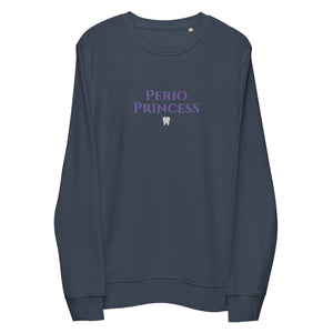 Perio Princess Embroidered Organic Sweatshirt