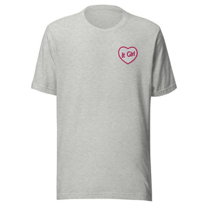 It Girl Heart Embroidered T-Shirt