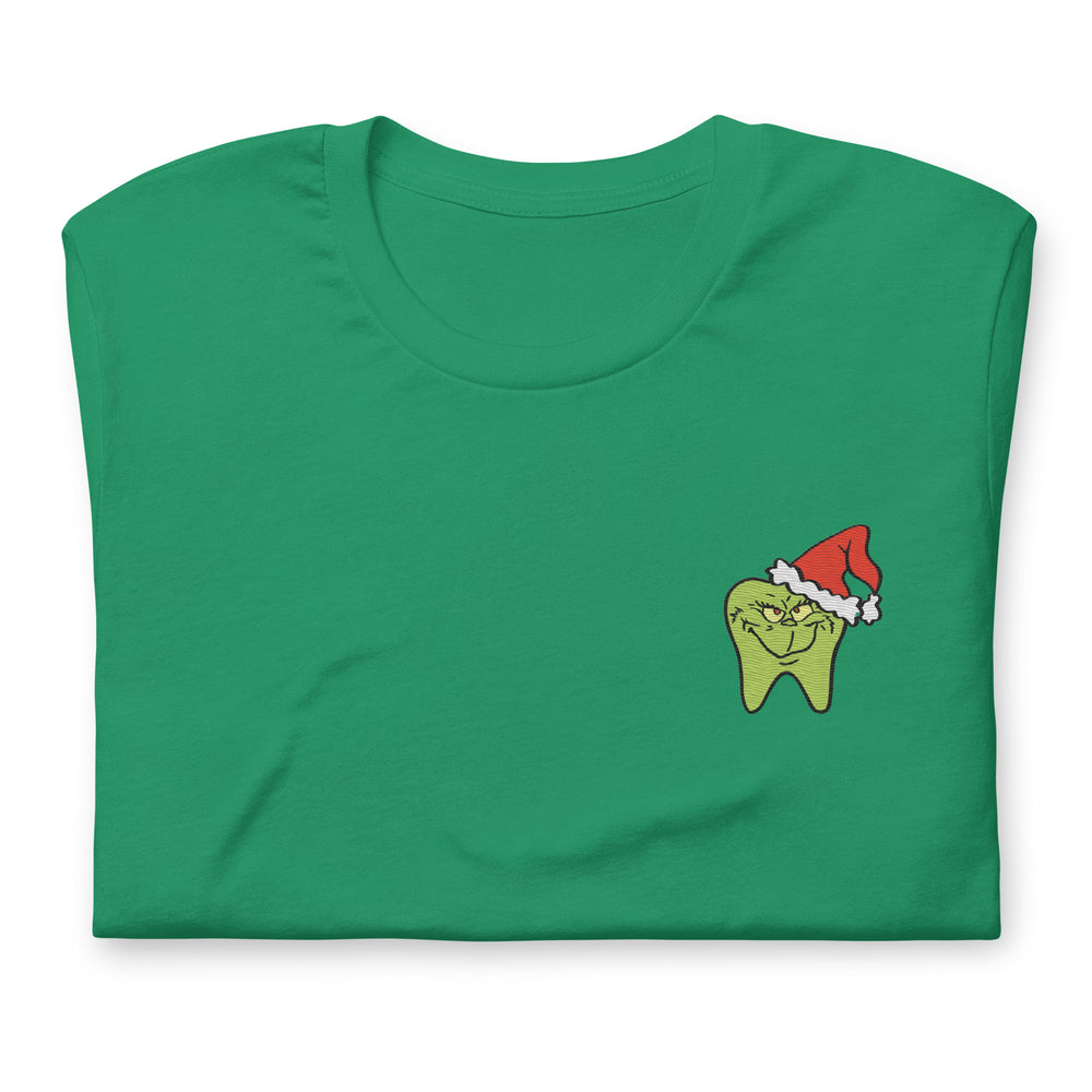 He's a Mean One Tooth Embroidered T-Shirt