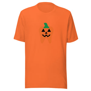 
            
                Load image into Gallery viewer, Jack-o-lantern Tooth T-Shirt
            
        