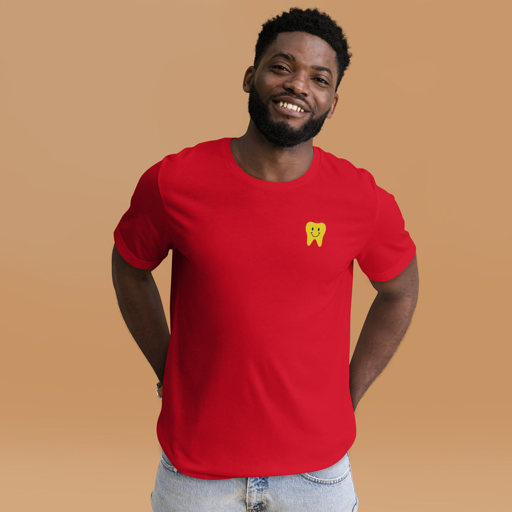 Happy Tooth Embroidered T-Shirt