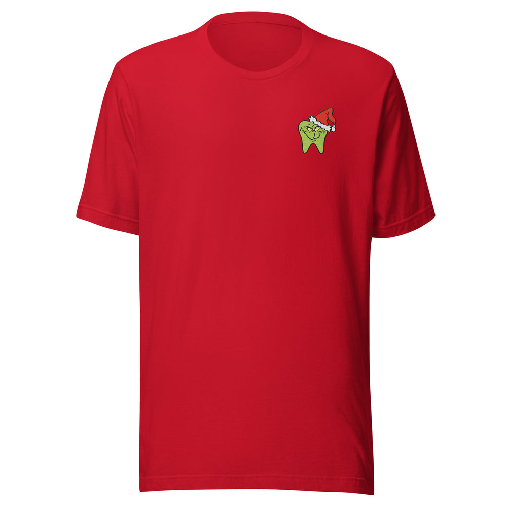 
            
                Load image into Gallery viewer, He&amp;#39;s a Mean One Tooth Embroidered T-Shirt
            
        