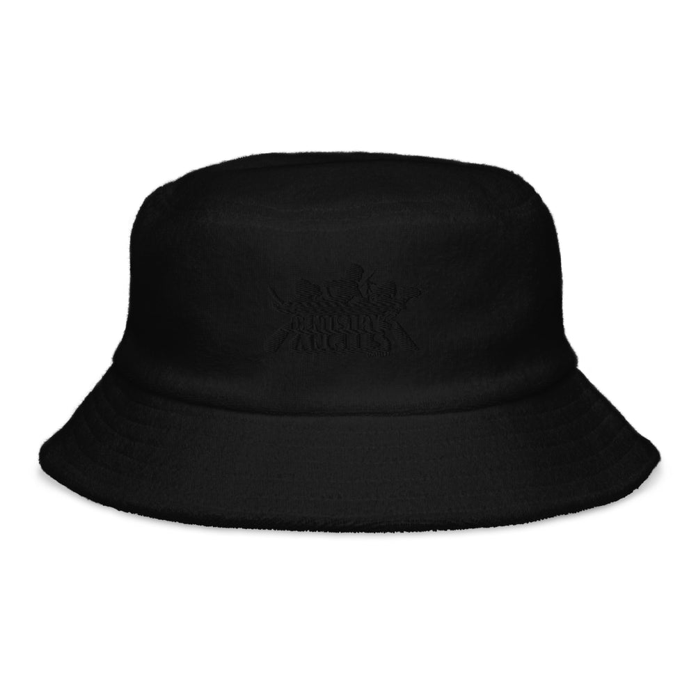 
            
                Load image into Gallery viewer, Dentistry&amp;#39;s Angels Unstructured Terry Cloth Bucket Hat
            
        