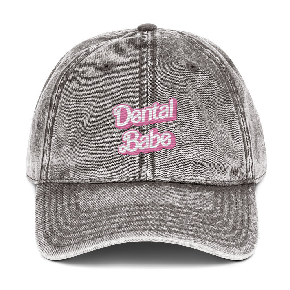 Dental Babe Vintage Cotton Twill Cap