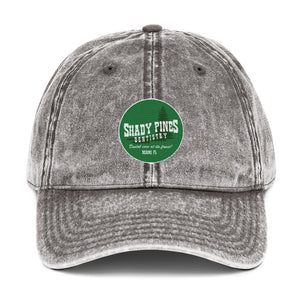 Shady Pines Dentistry Vintage Cotton Twill Cap