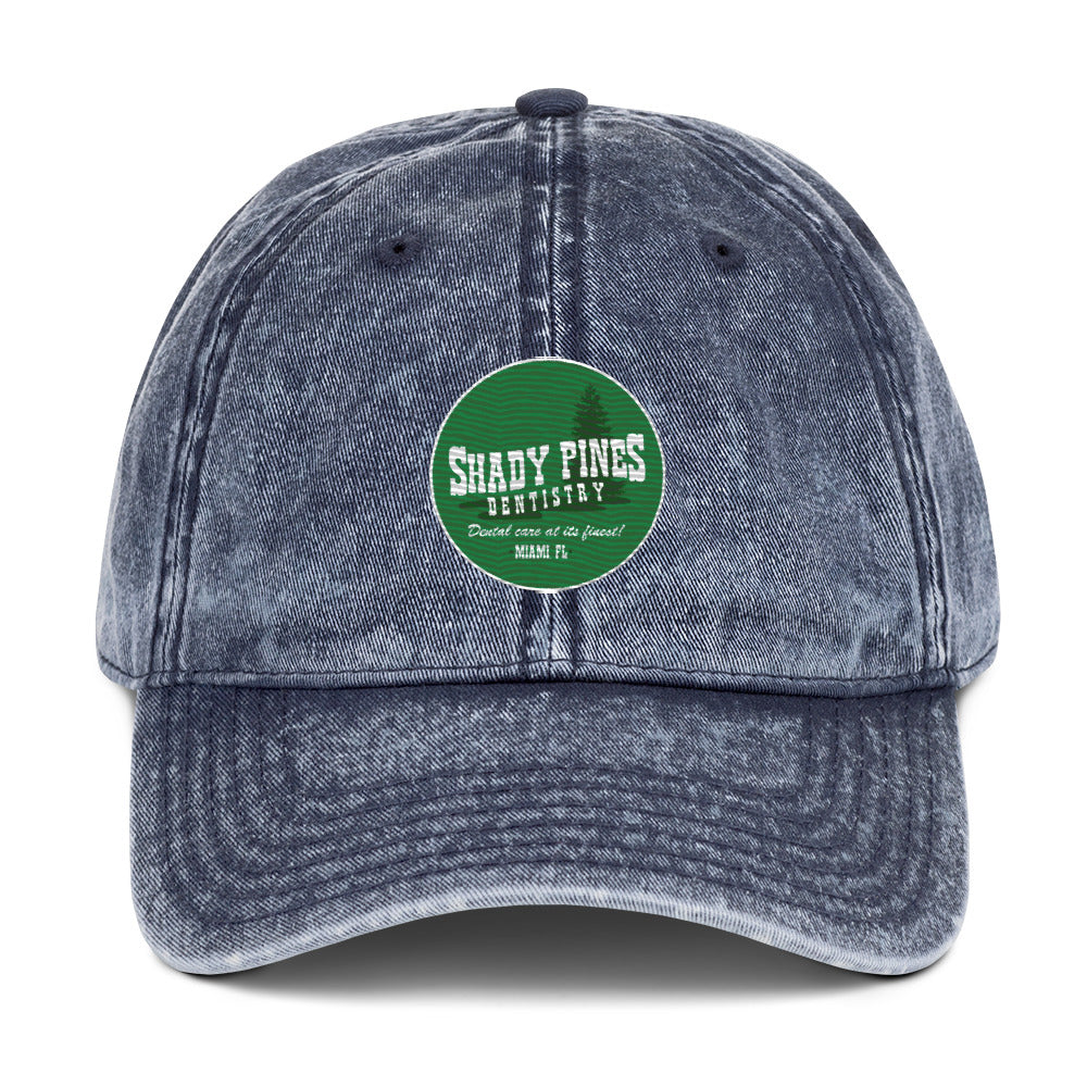 Shady Pines Dentistry Vintage Cotton Twill Cap