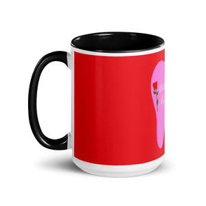 Will You Be My Patient? Rose Tooth Mug with Color Inside