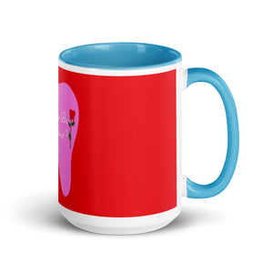 Will You Be My Patient? Rose Tooth Mug with Color Inside