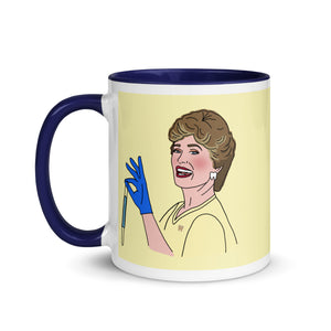 Blanche The Golden Girls Mug with Color Inside