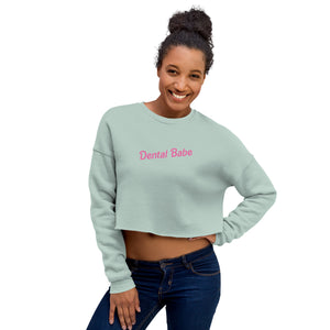 Dental Babe Crop Sweatshirt