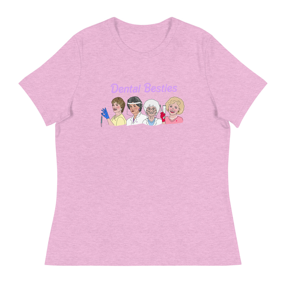 The Golden Girls Dental Besties Women's Relaxed T-Shirt