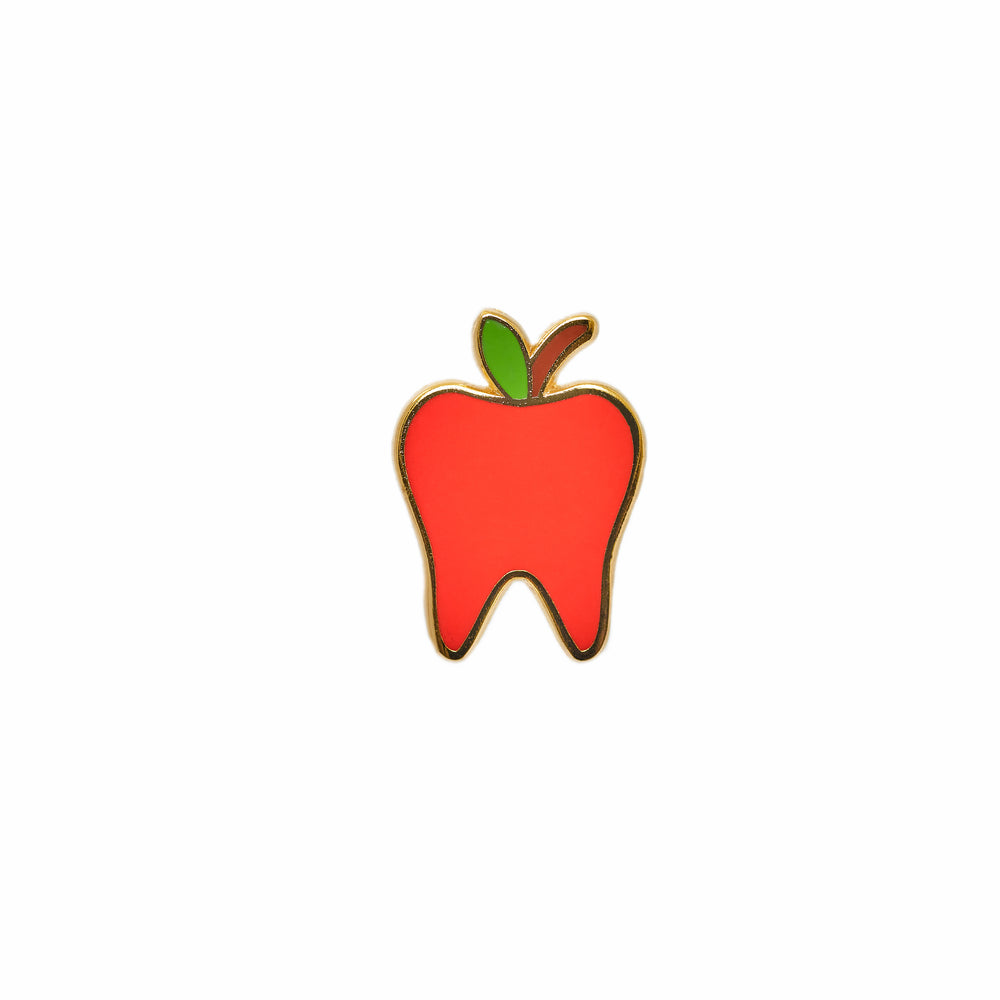 Specialty Tooth Pin - Apple