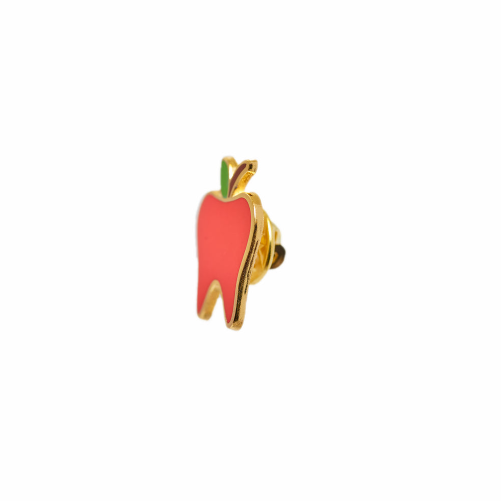 
            
                Load image into Gallery viewer, Specialty Tooth Pin - Apple
            
        
