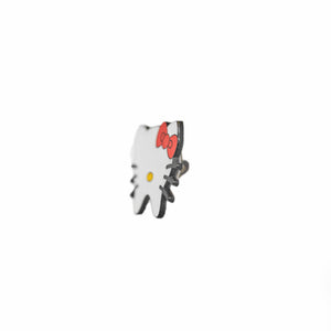 Original Kitty Tooth Pin-Red Bow