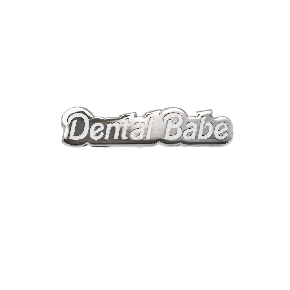 Specialty Dental Babe Pin - White