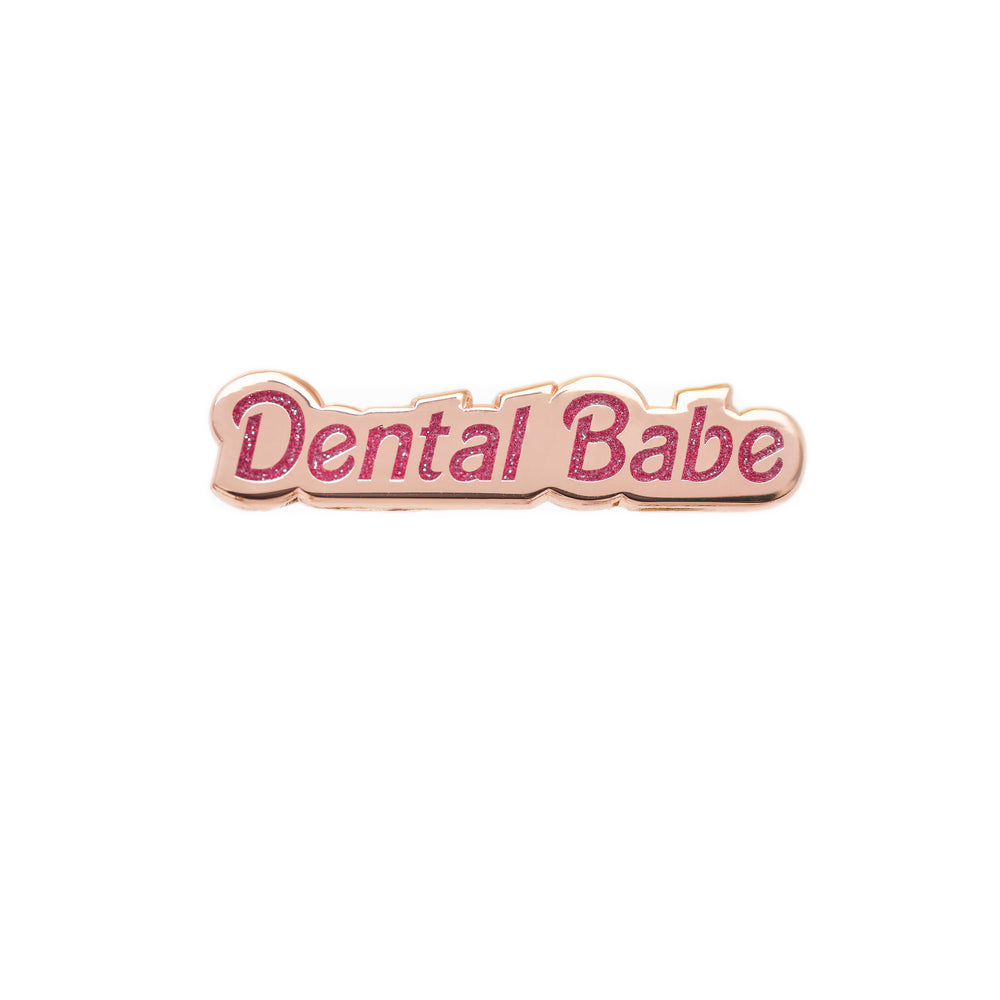 Specialty Dental Babe Pin - Barbie Pink Glitter