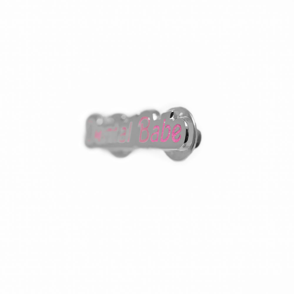 Specialty Dental Babe Pin - Pink Glitter