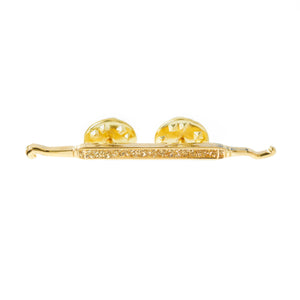 Original Scaler Pin - Light Gold Glitter