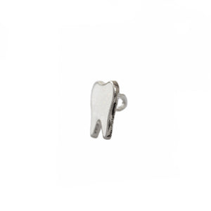 
            
                Load image into Gallery viewer, Original Tooth Shoelace Charm - White Glitter
            
        