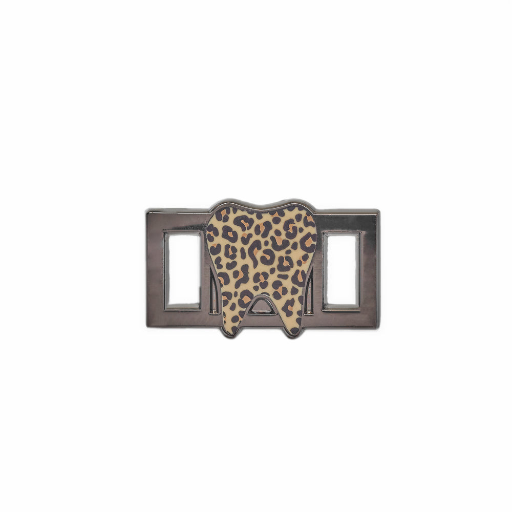 Original Tooth Shoelace Keeper - Leopard
