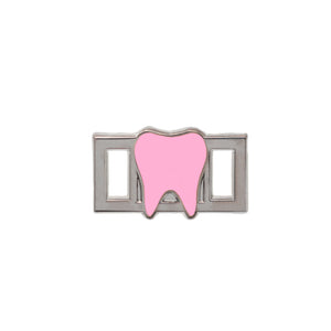 
            
                Load image into Gallery viewer, Original Tooth Shoelace Keeper - Pout Pink
            
        