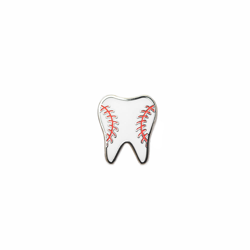 
            
                Load image into Gallery viewer, Specialty Tooth Pin - Baseball
            
        