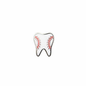 
            
                Load image into Gallery viewer, Specialty Tooth Pin - Baseball
            
        