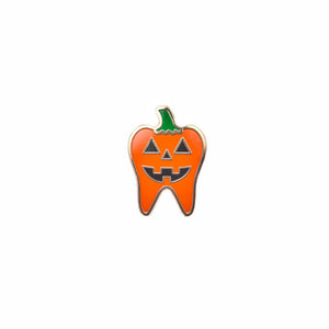 
            
                Load image into Gallery viewer, Specialty Tooth Pin - Jack-O&amp;#39;-Lantern
            
        