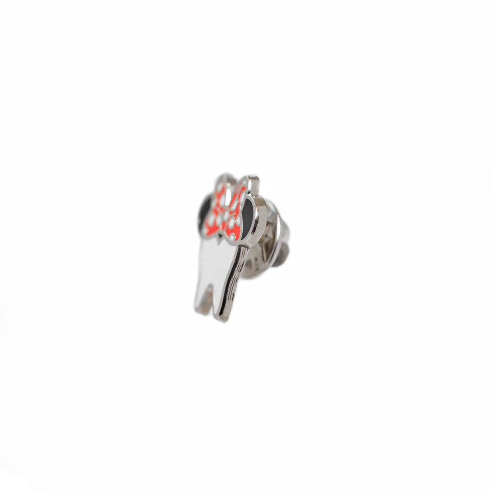 
            
                Load image into Gallery viewer, Specialty Tooth Pin -Red Minnie
            
        
