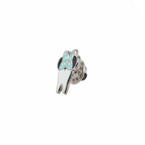 
            
                Load image into Gallery viewer, Specialty Tooth Pin -Turquoise Minnie
            
        